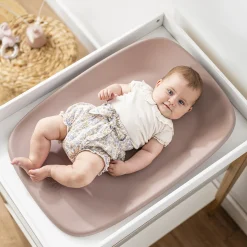 Nattou                    Matelas à Langer en mousse Care Softy    Vieux Rose            50x70 cm
