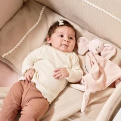Nattou                    Maxi Doudou Éléphant Velours Côtelé Fanfan    Rose