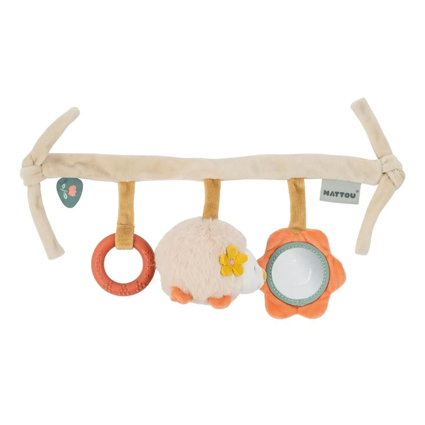 Nattou Maxi toy Mila, Zoé et Lana Multicolore
