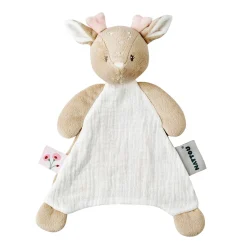 Nattou Mini Doudou Biche Fanfan Blanc