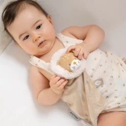 Nattou                    Mini-doudou lion Ernest    Beige