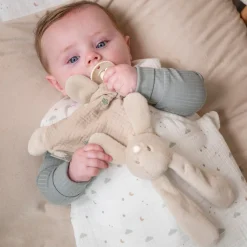Nattou Mini Doudou Loulou Lapin Sable