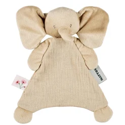 Nattou Mini Doudou Éléphant Fanfan Sable