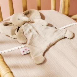 Nattou                    Mini Doudou Éléphant Fanfan    Sable