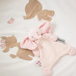 Nattou Mini Doudou Éléphant Fanfan Rose