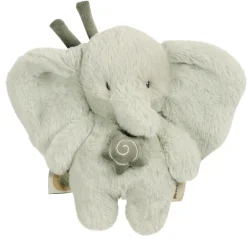Nattou                    Mini Peluche Musical Loulou    Éléphant Vert tilleul