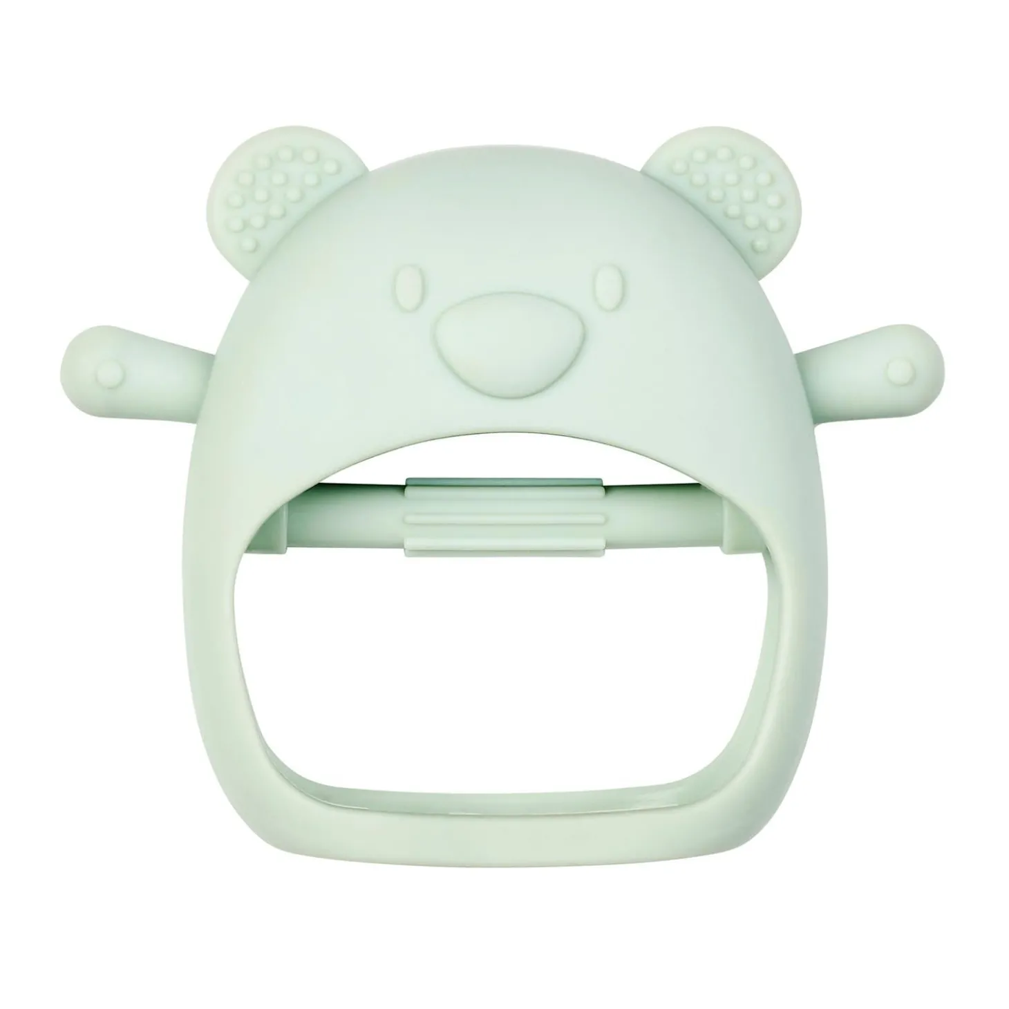 Nattou Moufle de dentition Silicone Vert