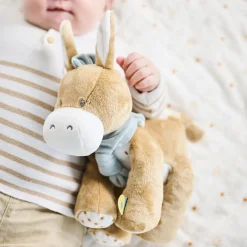 Nattou Peluche Ane Leo Felix et Leo Brun