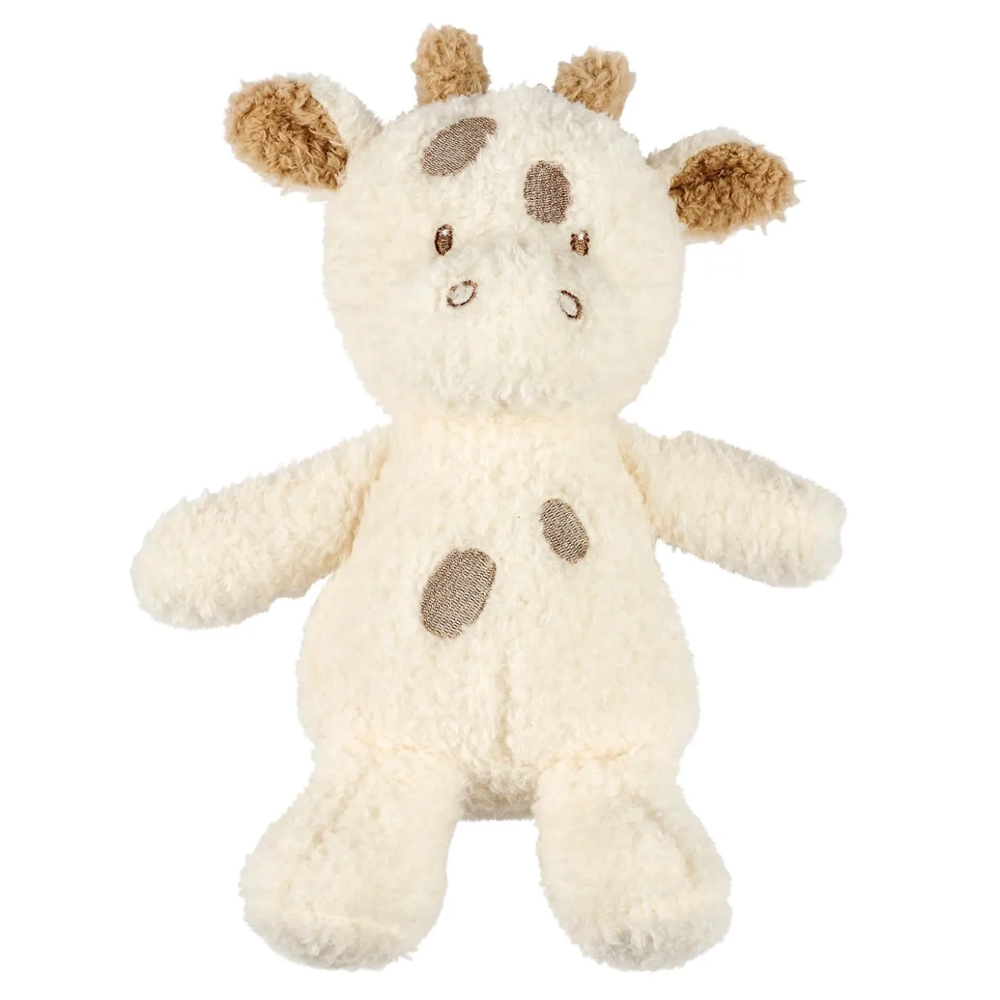 Nattou Peluche Bébé Girafe Bouclette Teddy Ecru 24 cm