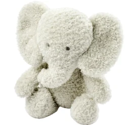 Nattou                    Peluche Bébé Éléphant Bouclette Teddy    Gris            24 cm