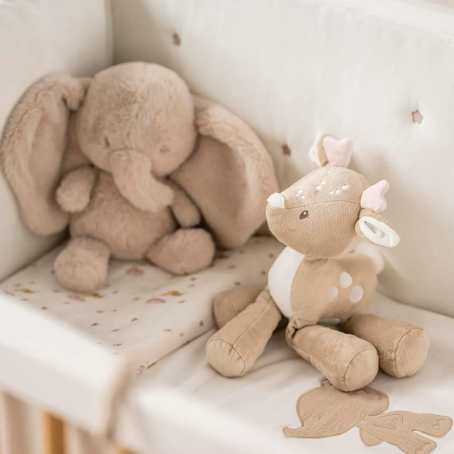 Nattou Peluche Biche Fanfan Sable 30 cm
