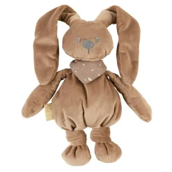 Nattou                    Peluche Lapidou avec bandana    Moka