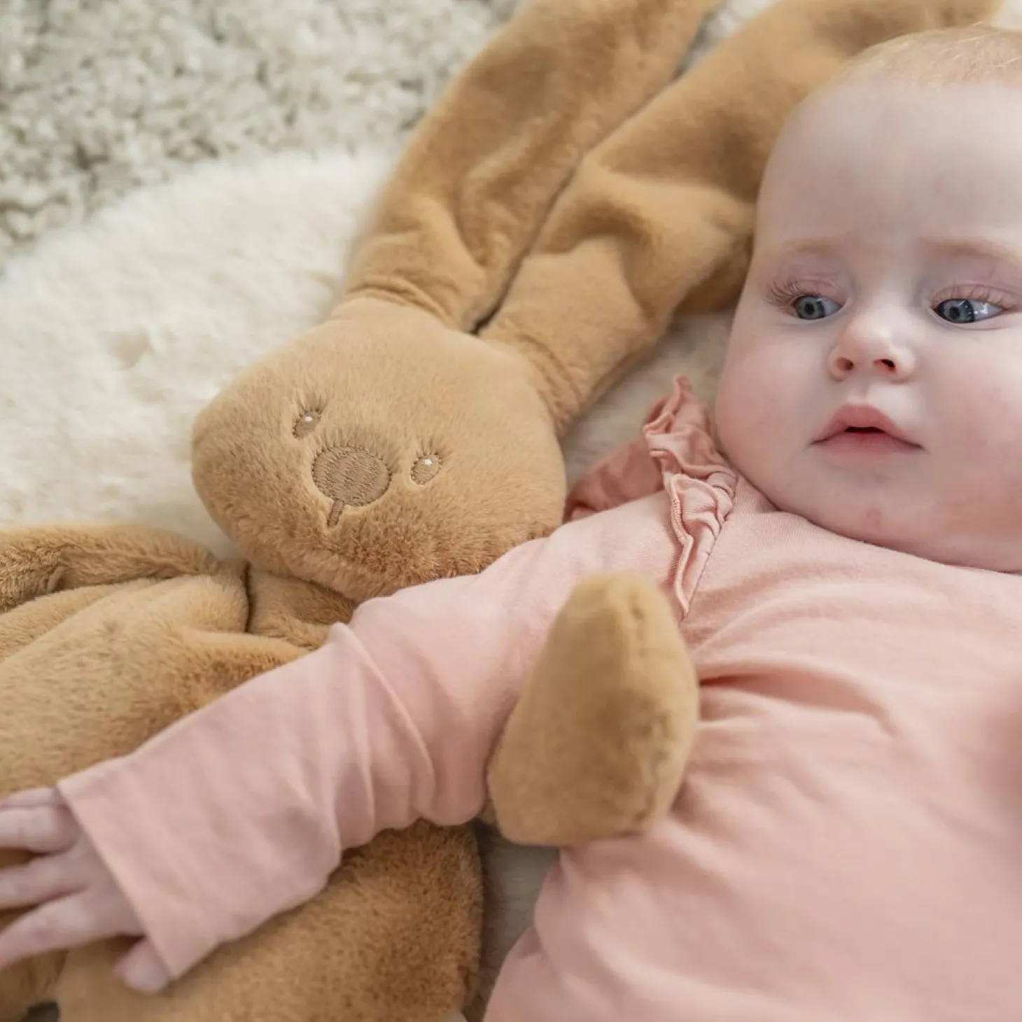 Nattou Peluche Lapidou Toudous Beige Ambré