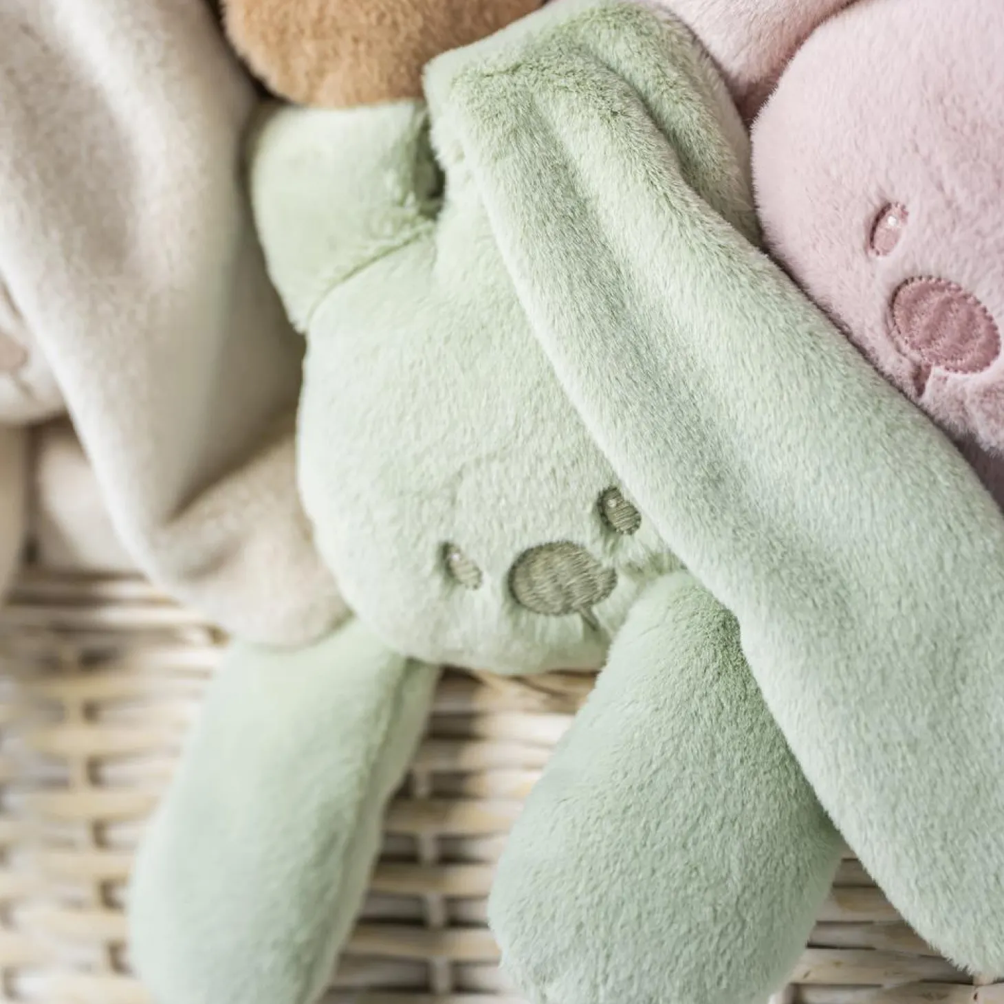 Nattou Peluche Lapidou Toudous Vert Tilleul