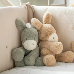Nattou                    Peluche Loulou    Âne Vert foncé
