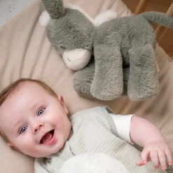 Nattou                    Peluche Loulou    Âne Vert foncé