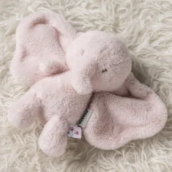 Nattou Peluche Éléphant Longs Poils Fanfan Rose 30 cm