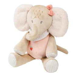 Nattou Peluche éléphant Oli Rose