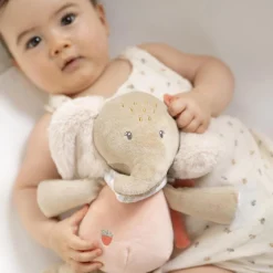 Nattou                    Peluche éléphant Oli    Rose