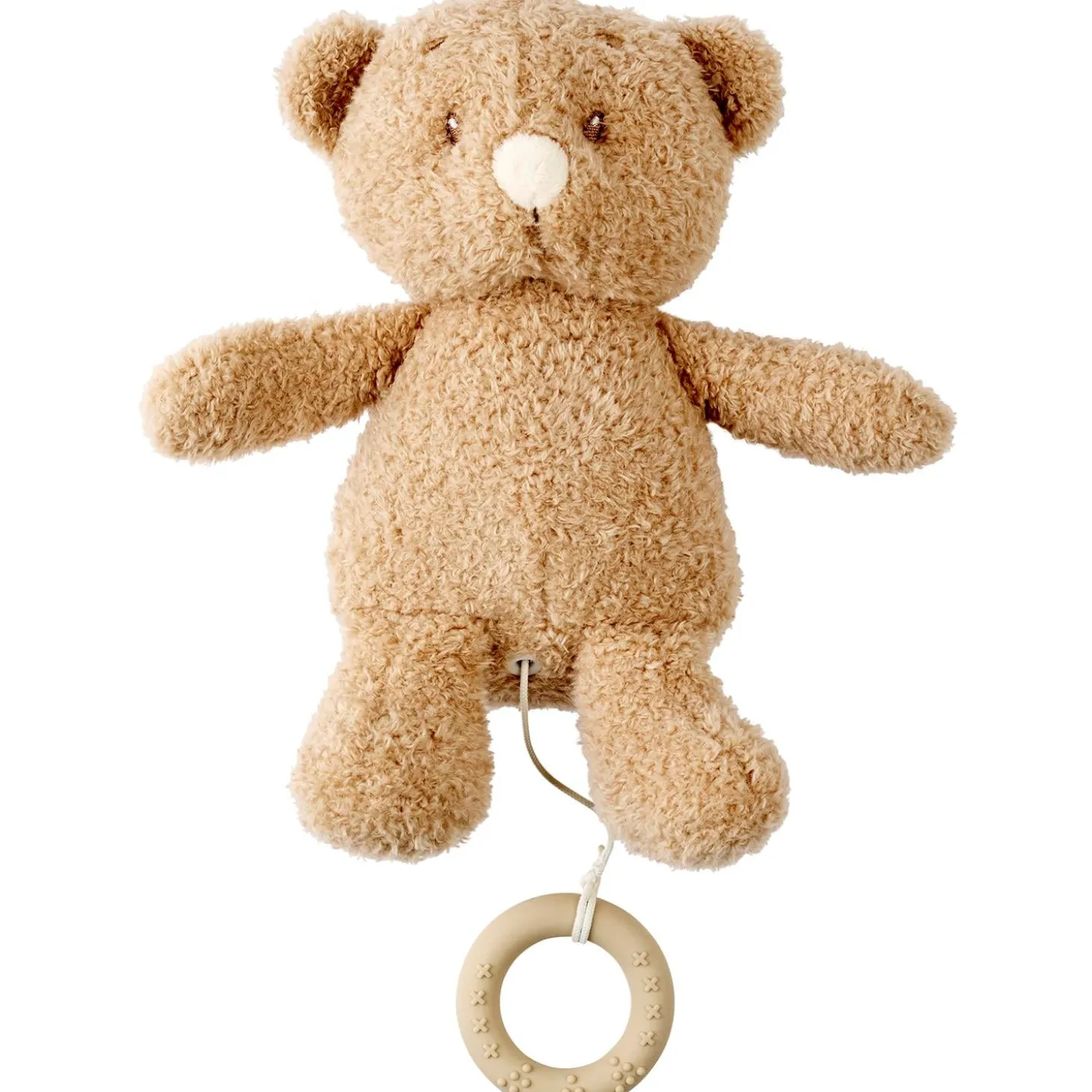 Nattou Peluche musicale Bébé Ours Bouclette Teddy Caramel