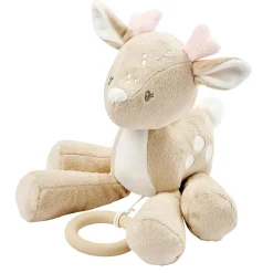 Nattou Peluche musicale Biche Velours Fanfan Sable