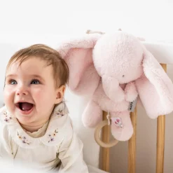 Nattou                    Peluche musicale Éléphant Fanfan    Rose