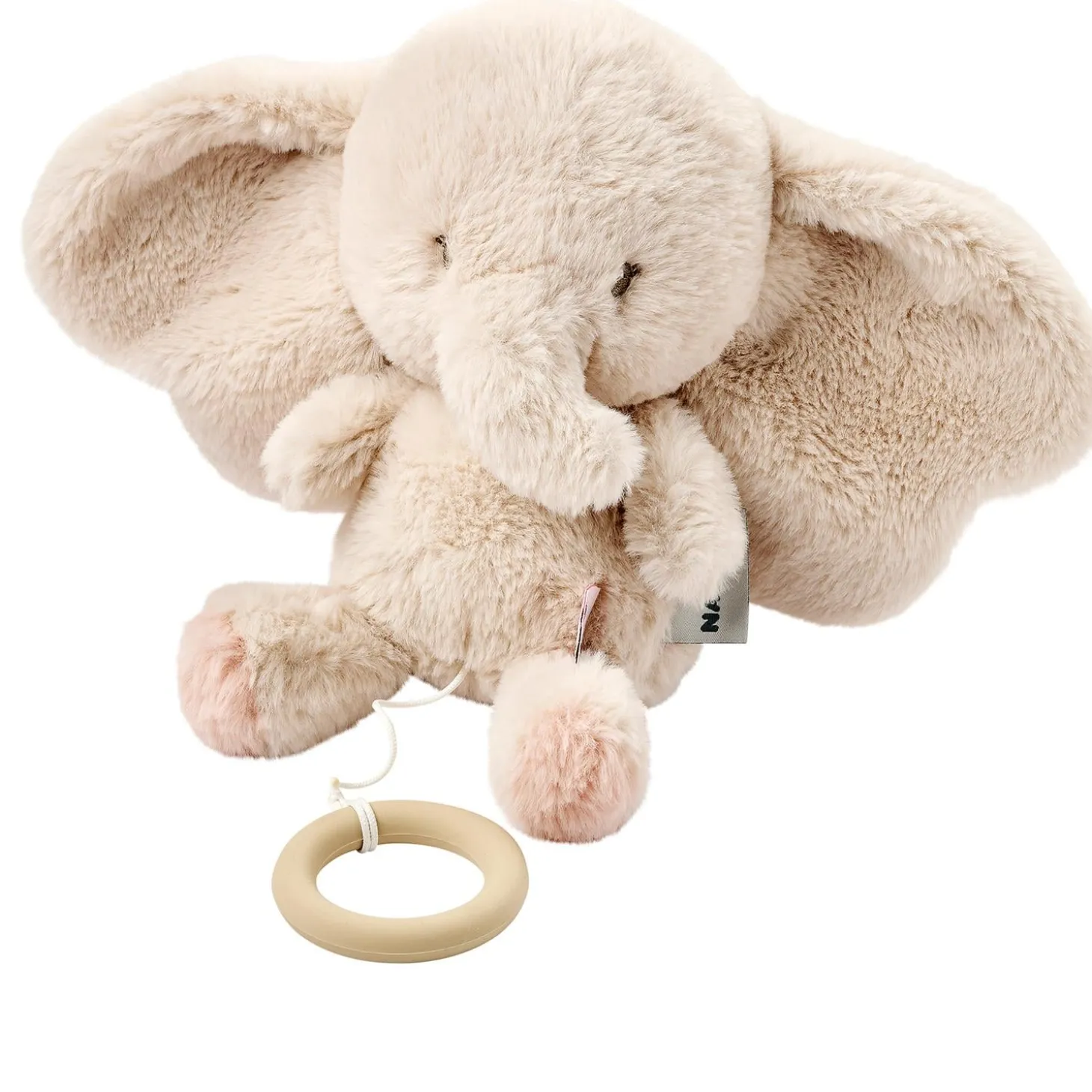 Nattou Peluche musicale Éléphant Fanfan Sable