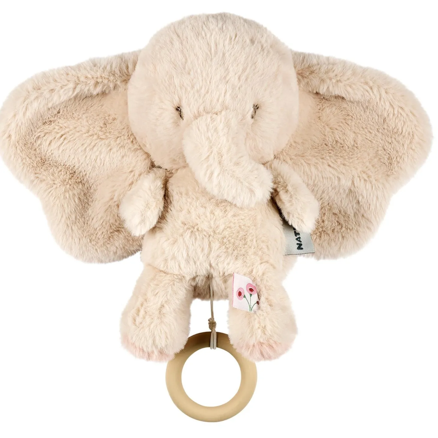Nattou Peluche musicale Éléphant Fanfan Sable