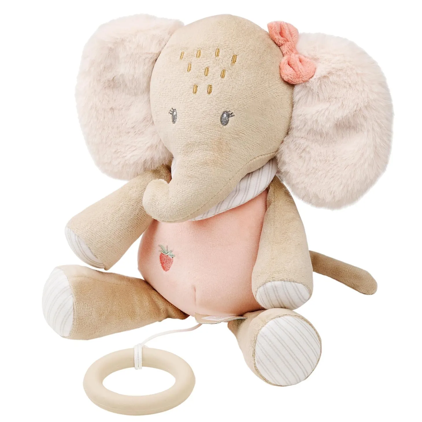 Nattou Peluche musical éléphant Oli Rose