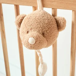Nattou                    Peluche musical Teddy    Tête Ours Caramel