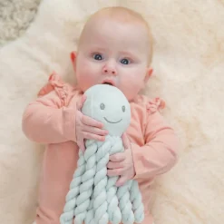 Nattou                    Peluche Pieuvre Lapidou    Bleu ciel