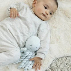 Nattou                    Peluche Pieuvre Lapidou    Bleu ciel