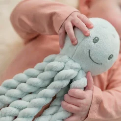 Nattou                    Peluche Pieuvre Lapidou    Bleu ciel