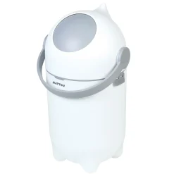 Nattou Poubelle à couche Dropy Blanc