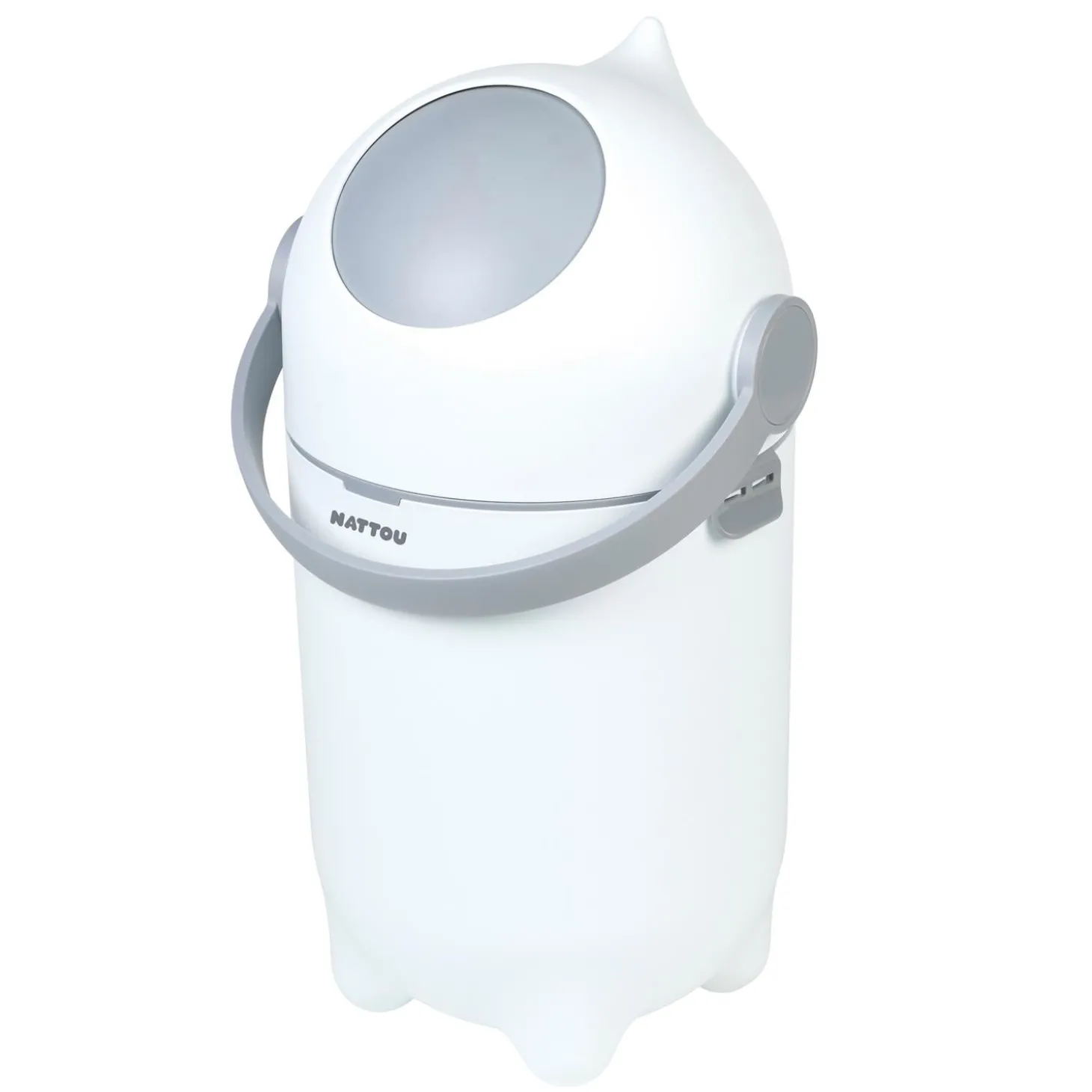 Nattou Poubelle à couche Dropy Blanc
