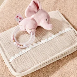 Nattou Protège Carnet de Santé Fanfan Sable