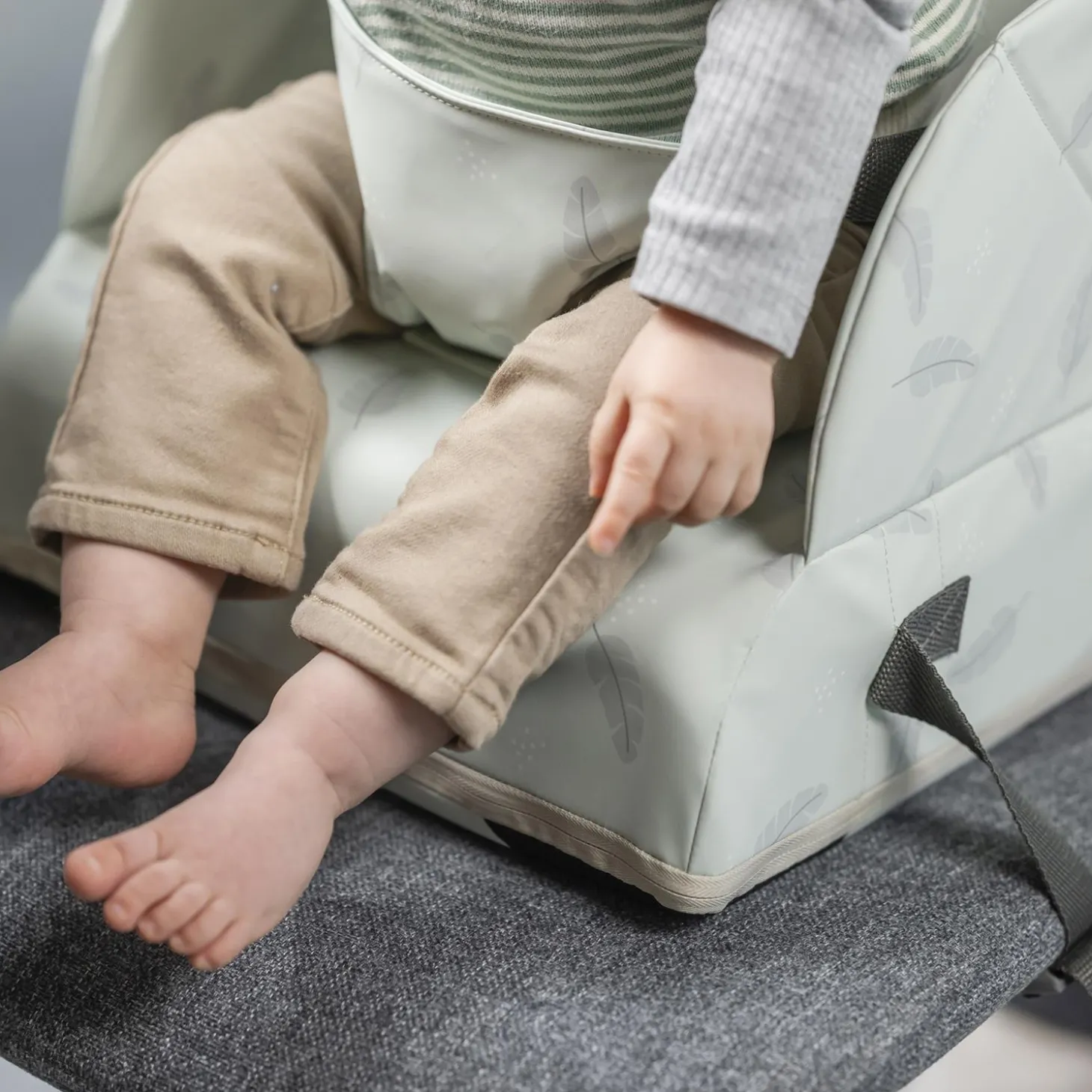 Nattou Réhausseur de chaise plumes Vert 6-36 mois