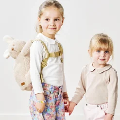 Nattou                    Sac à dos Peluche Lapin Teddy    Beige