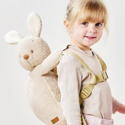 Nattou                    Sac à dos Peluche Lapin Teddy    Beige