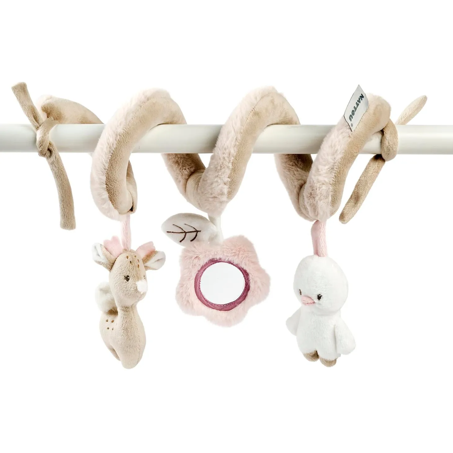 Nattou Spirale Fanfan Sable/Rose