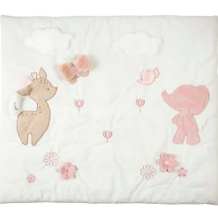 Nattou Tapis d'éveil avec arches Fanfan Blanc/Sable/Rose