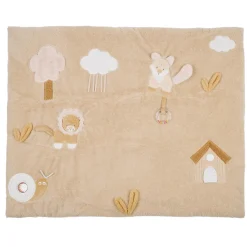 Nattou Tapis d'éveil pour arche en bois Beige 80x100 cm