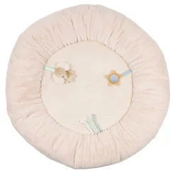 Nattou Tapis pouf avec arches Beige