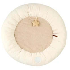 Nattou Tapis Pouf avec arches Bouclette Teddy Ecru 90 cm