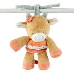 Nattou Vache vibrante Mila, Zoé et Lana Multicolore