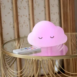 Nattou                    Veilleuse nuage avec télécommande    Blanc
