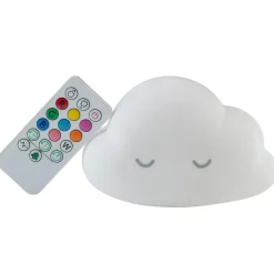 Nattou                    Veilleuse nuage avec télécommande    Blanc