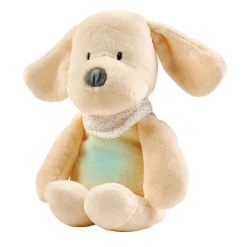 Nattou Veilleuse peluche Chien Sleepy Vanille