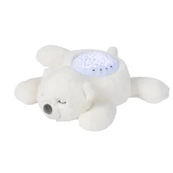 Nattou                    Veilleuse projecteur ours    Blanc