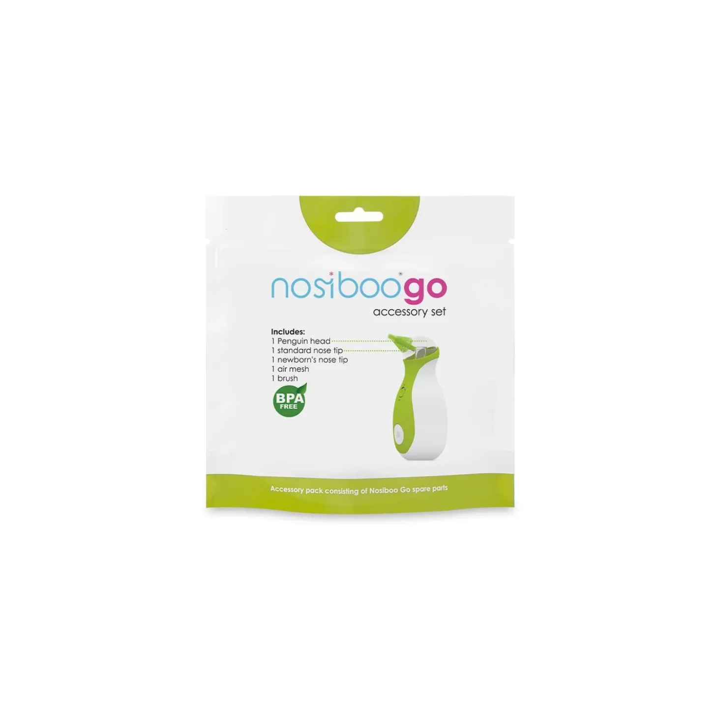 Nosiboo Accessoires pour mouche bébé Nosiboo Go Vert